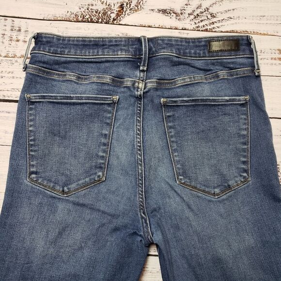 Abercrombie & Fitch Simone High Rise Super Skinny Distressing distressed Size 29 - Picture 4 of 10